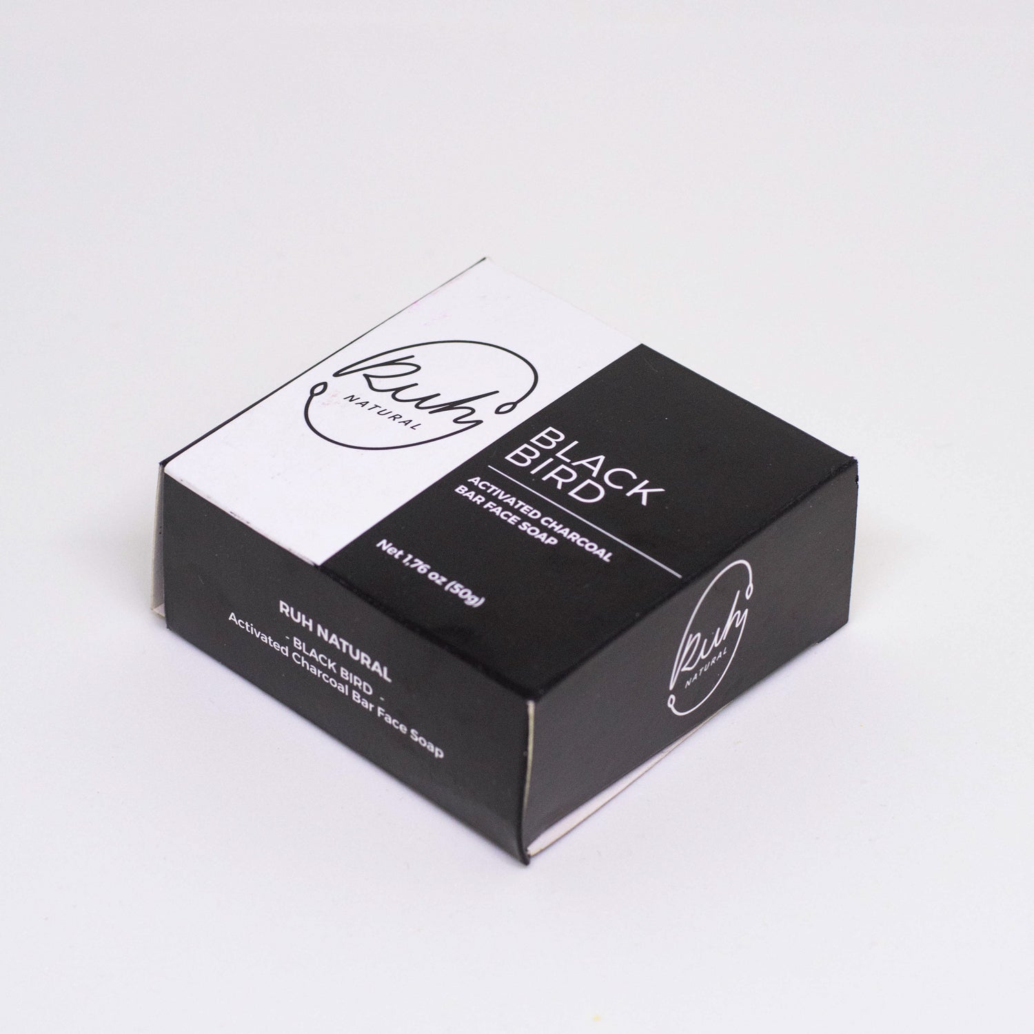Ruh Natural Activated Charcoal Face Soap — Blackbird