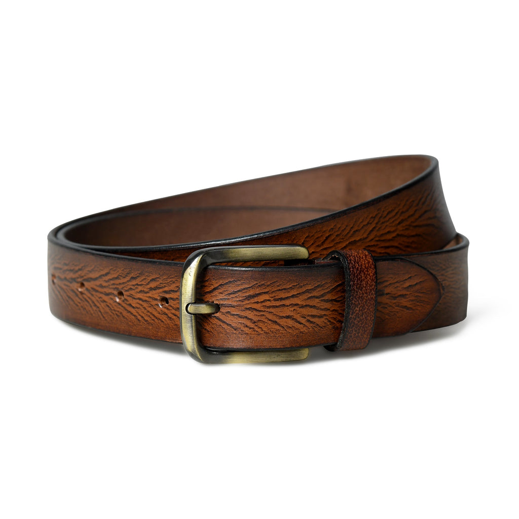 Tan Full Grain Leather Belt