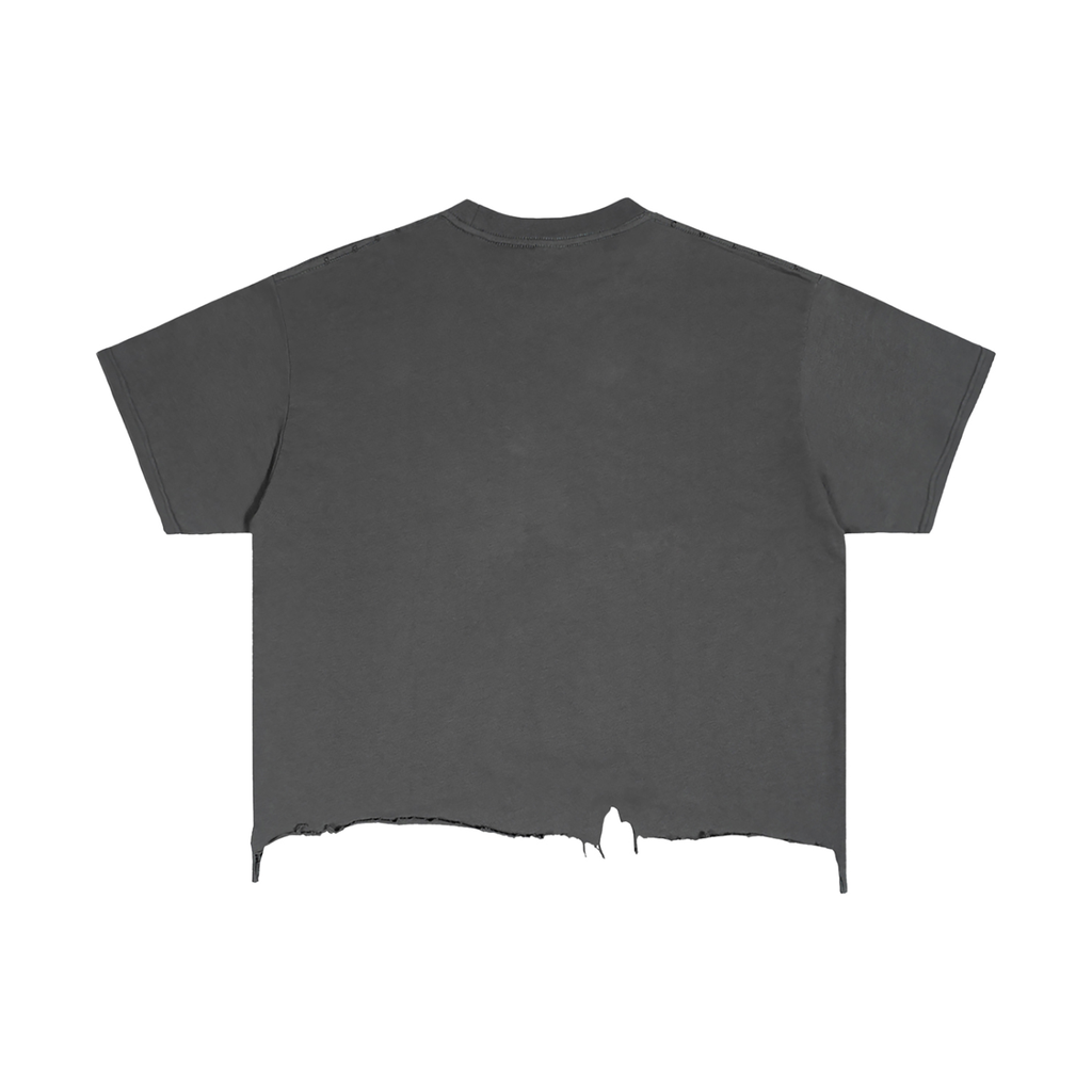 Unshakable — Distressed Hem T-Shirt