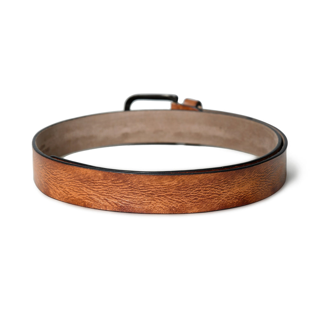 Versatile Tan Leather Belt