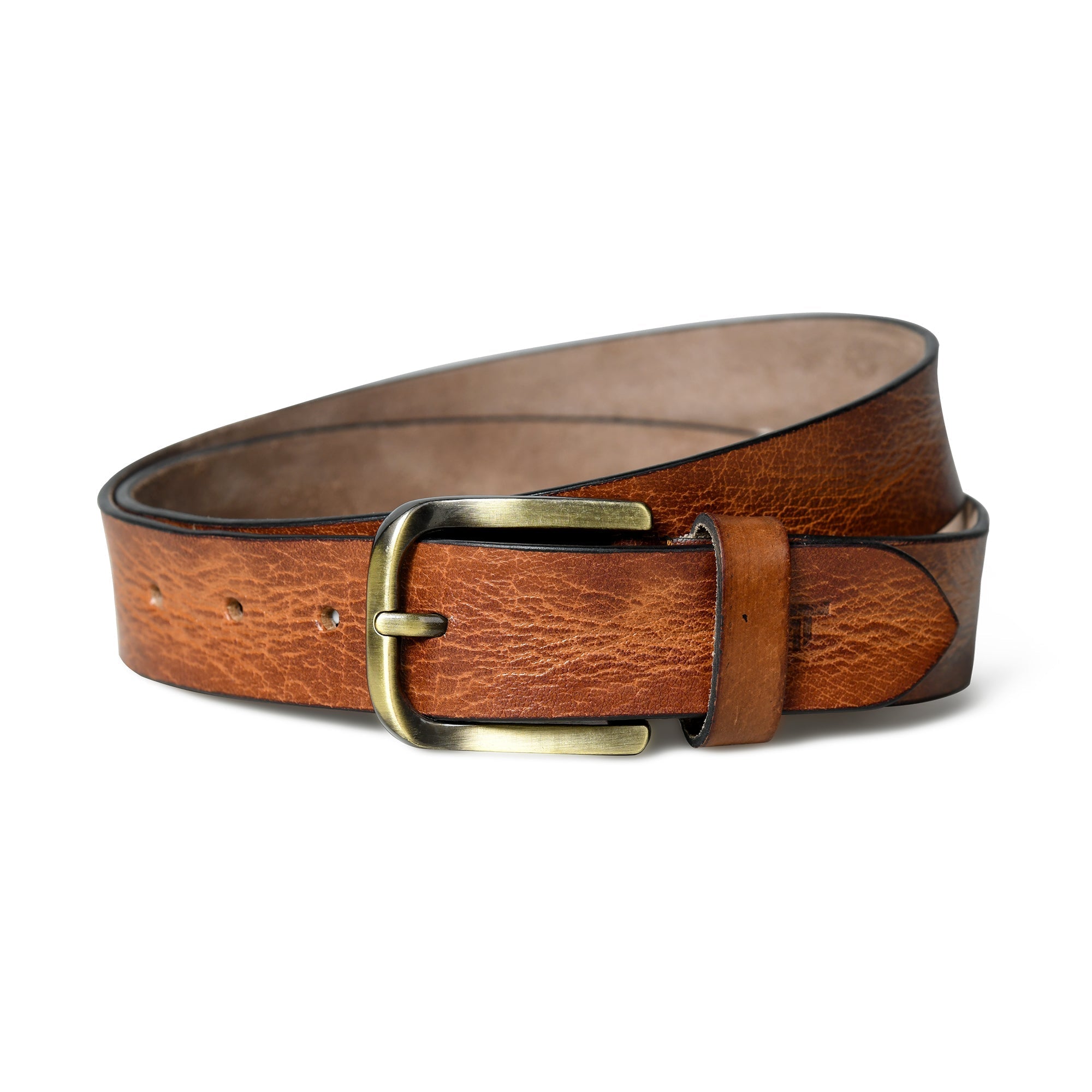 Versatile Tan Leather Belt