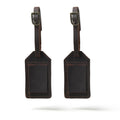 Rome Leather Luggage Tag Set