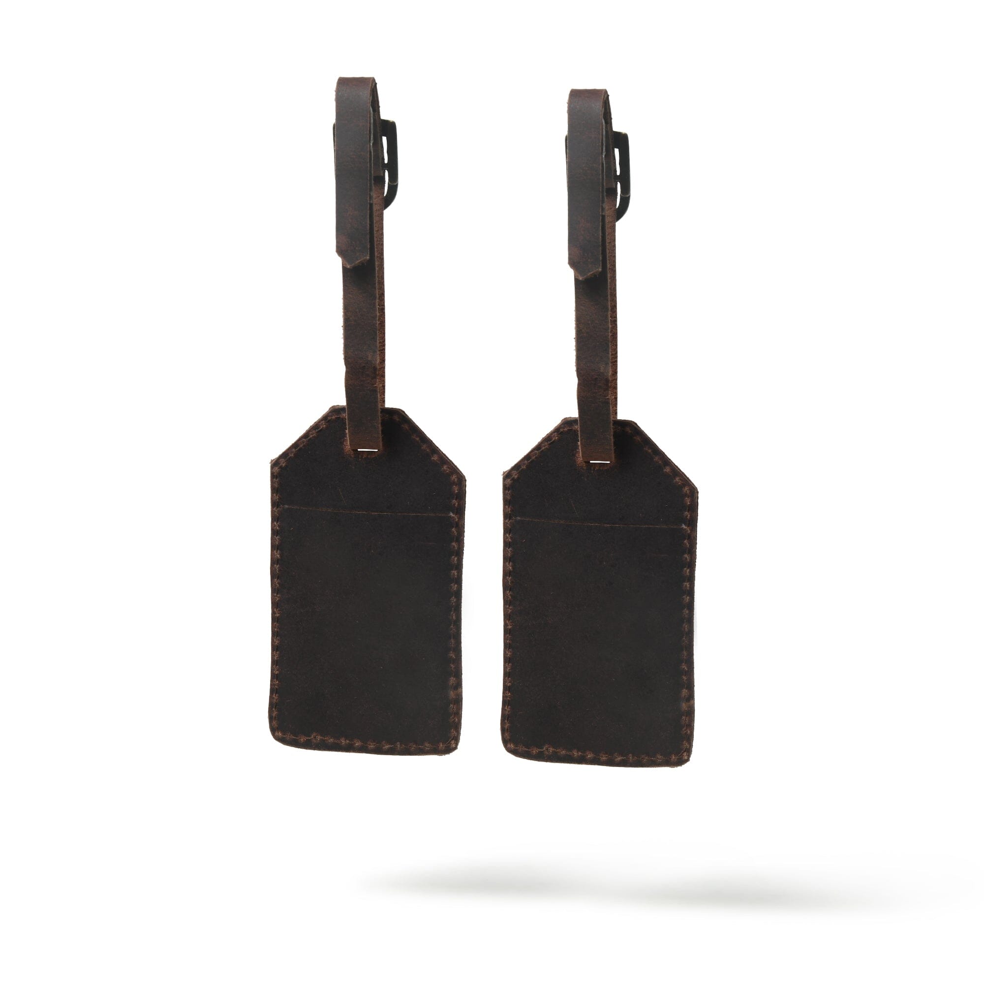 Rome Leather Luggage Tag Set