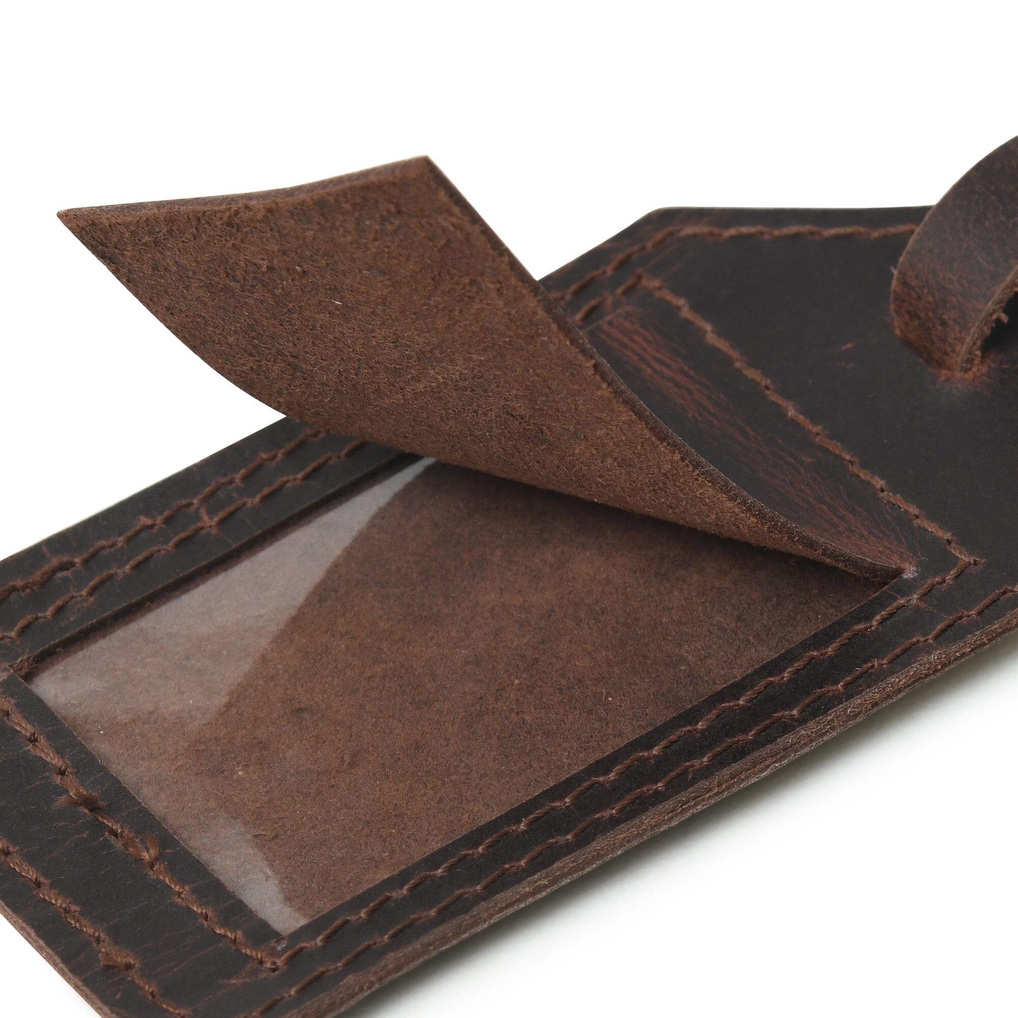 Rome Leather Luggage Tag Set