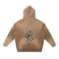 Unshakable — Vintage Washed Frayed Fleece Hoodie