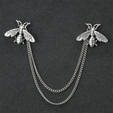 Antique Silver Little Bee