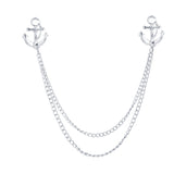 Silver Boat Anchor