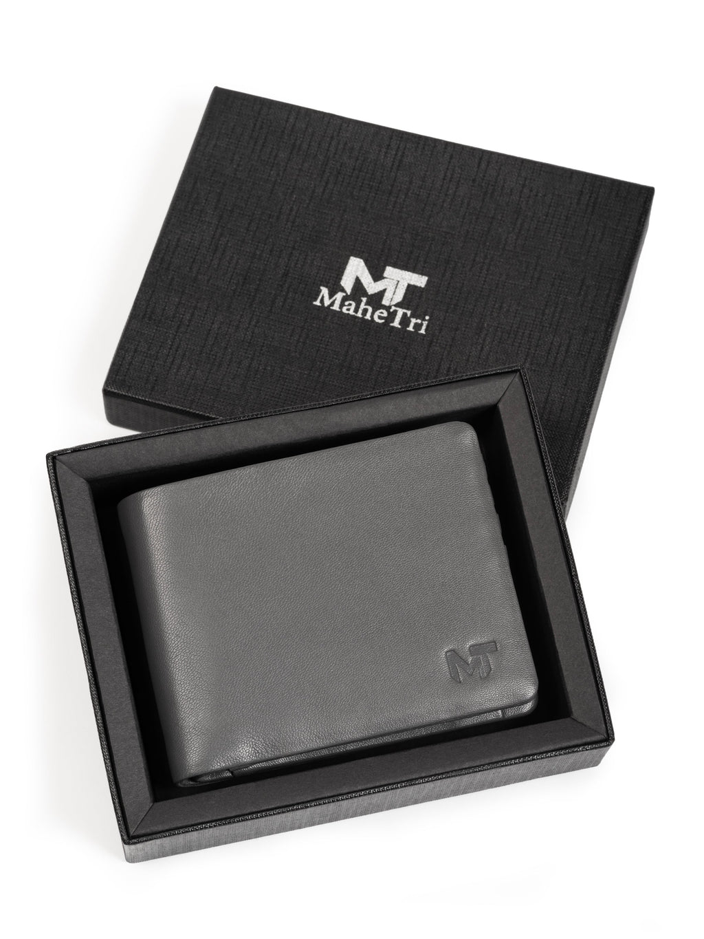 Perier Bifold Wallet in Gray