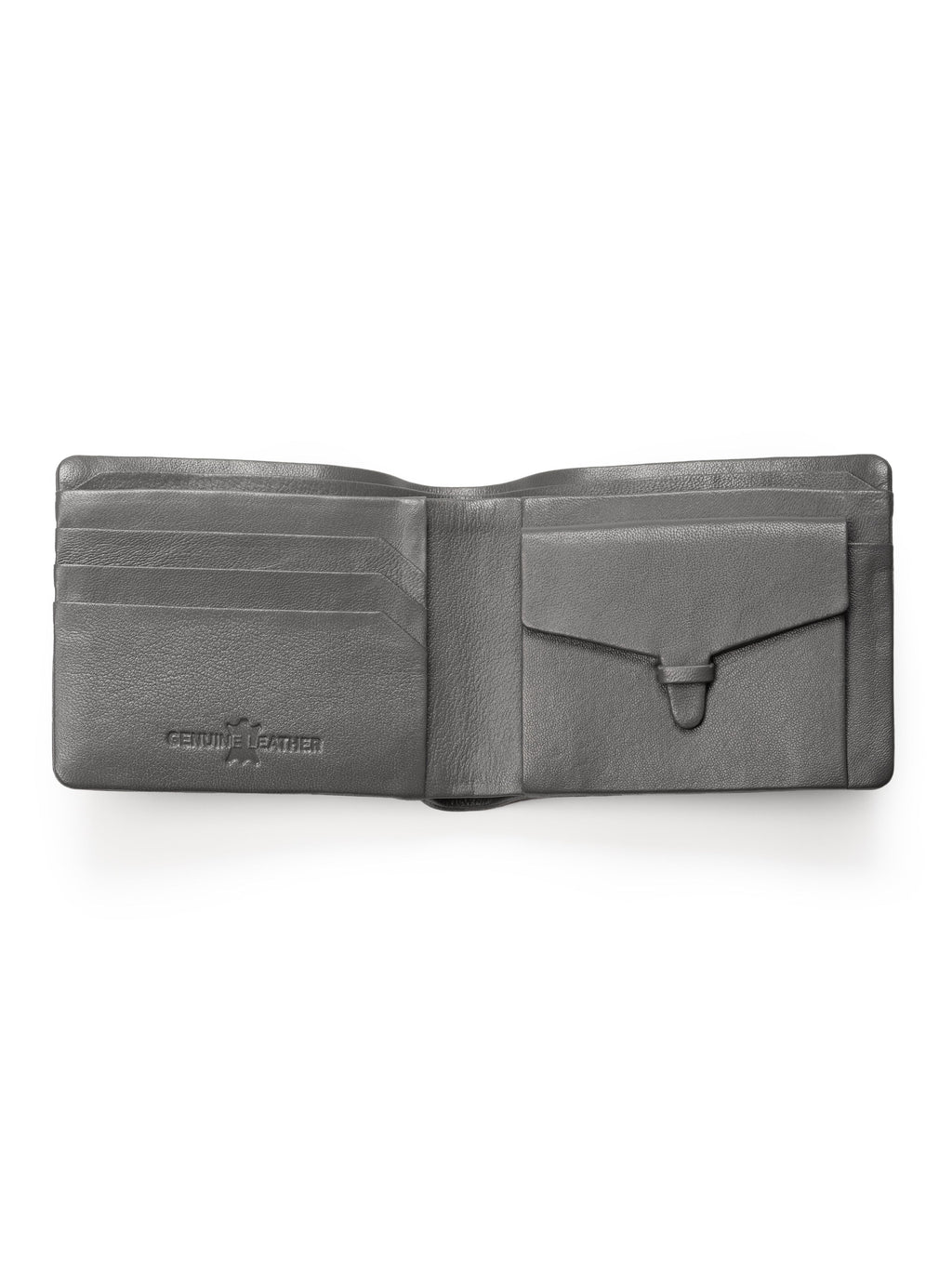 Perier Bifold Wallet in Gray
