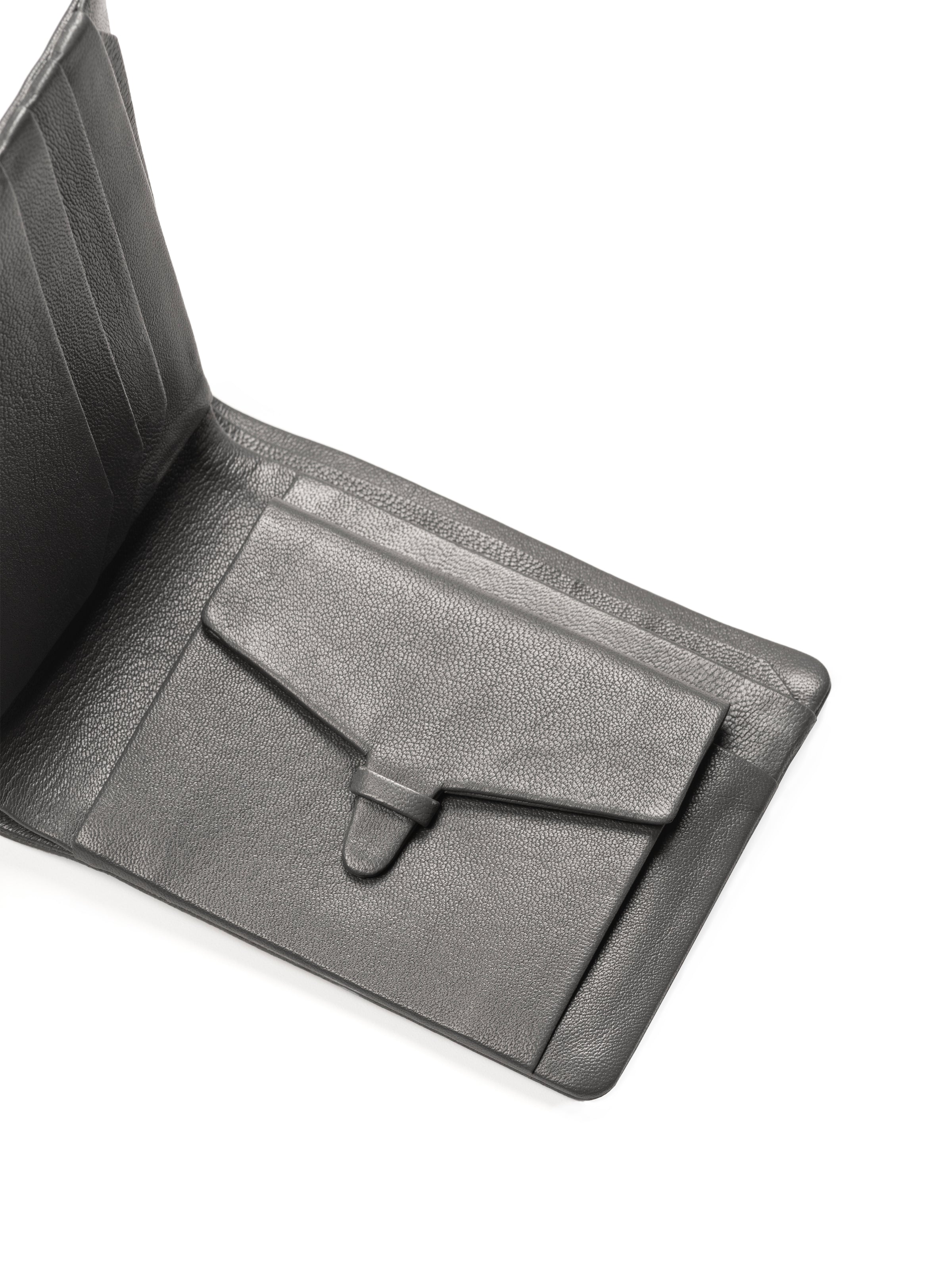 Perier Bifold Wallet in Gray