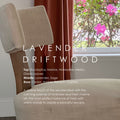 Lavender Driftwood Candle