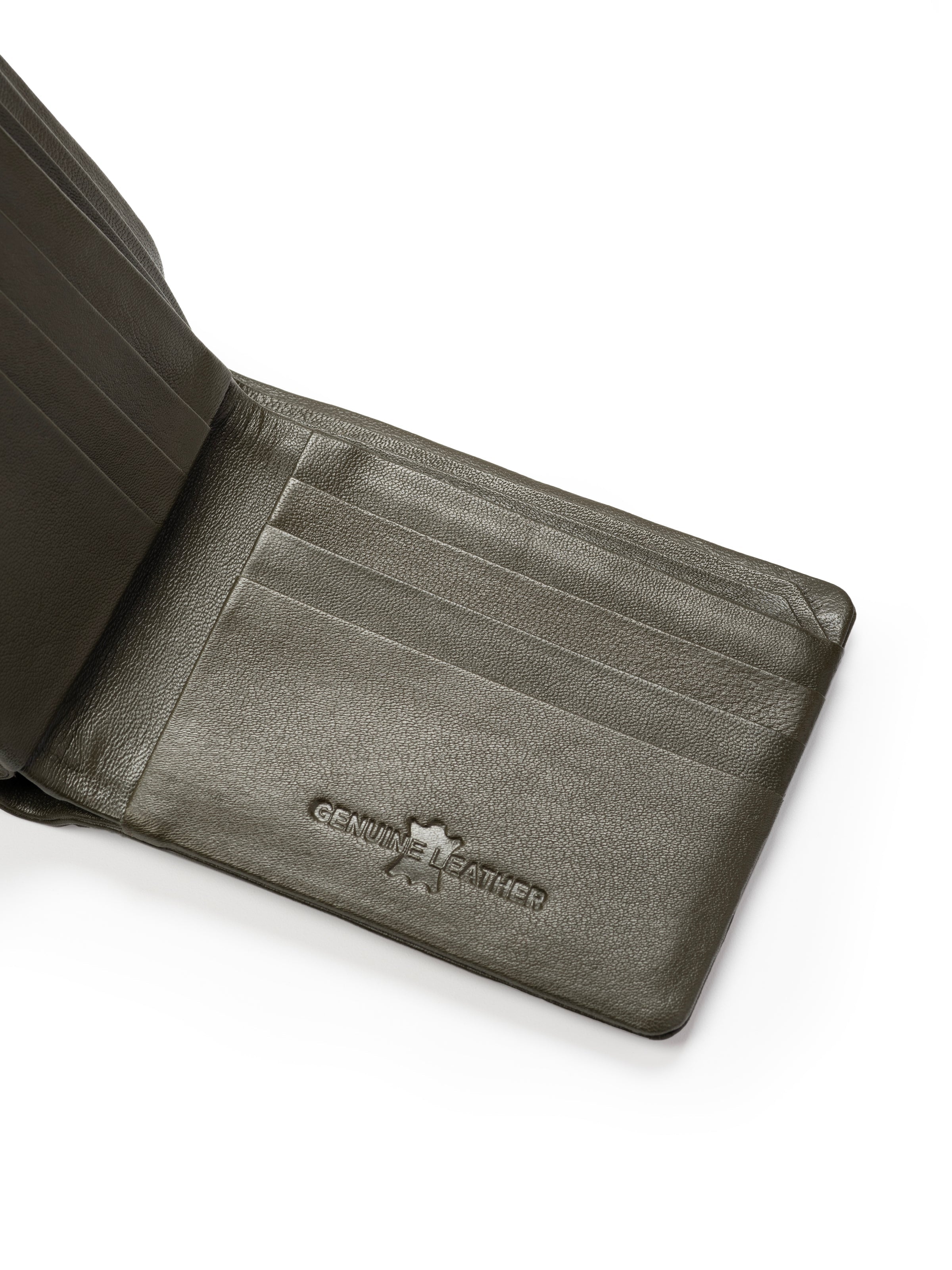 Gascony Bifold Wallet in Olive