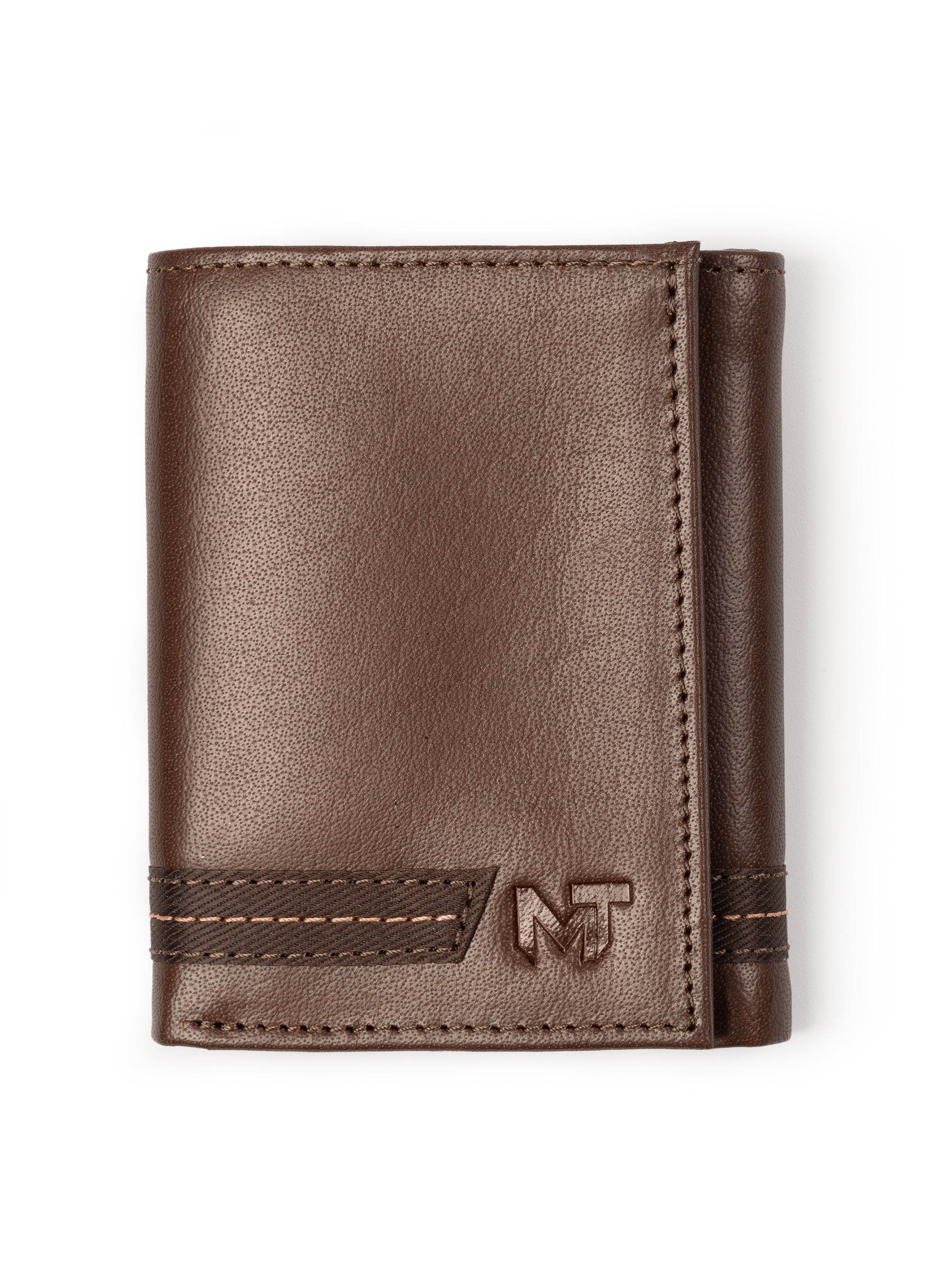 Rohan Tri-Fold Wallet in Brown