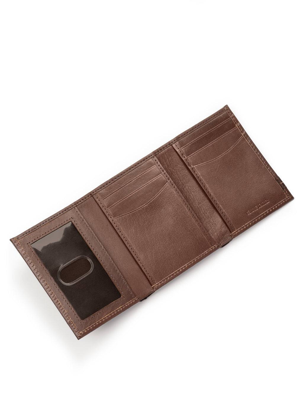 Rohan Tri-Fold Wallet in Brown