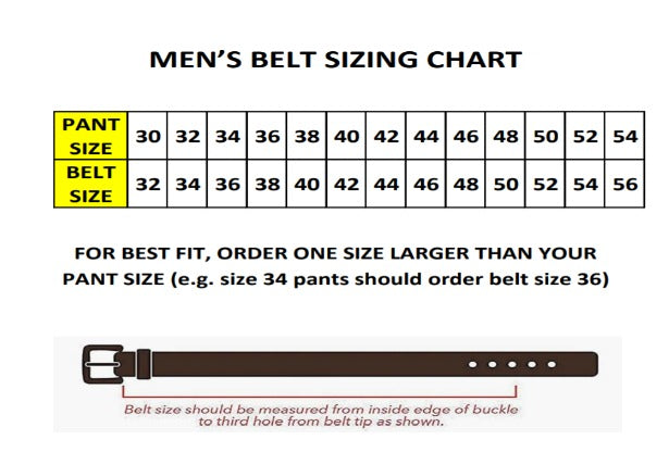 Walnut Brown Leather Belt