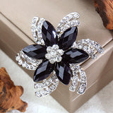 XZ5 343 Black Flower