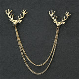 Golden Deer Head