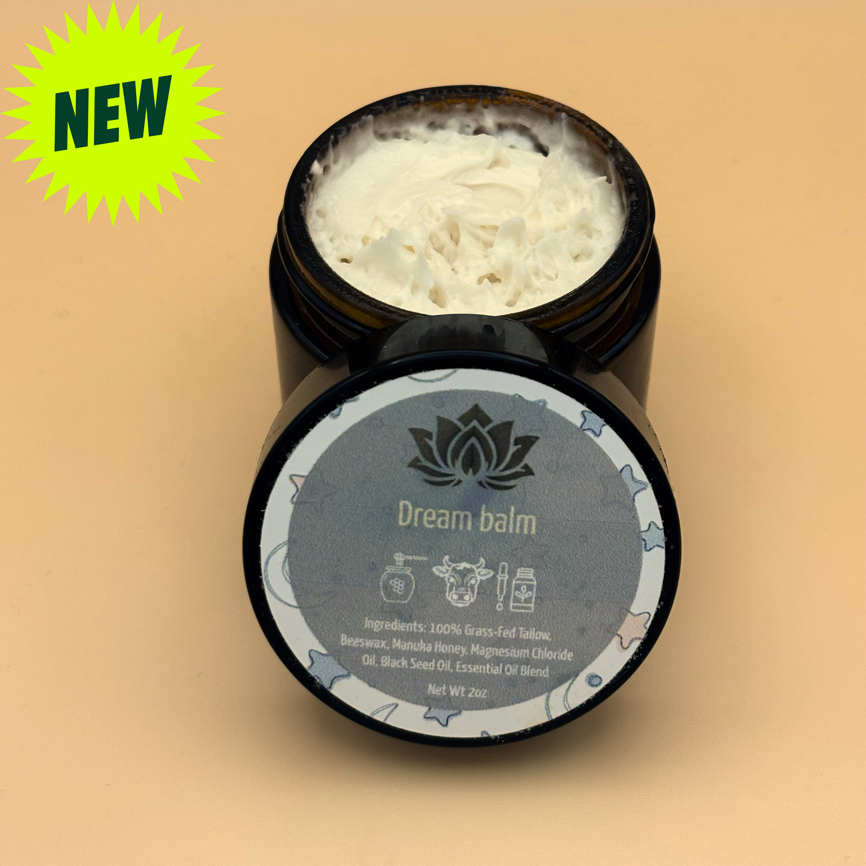 Relaxing Dream Balm — Tallow Sleep Balm