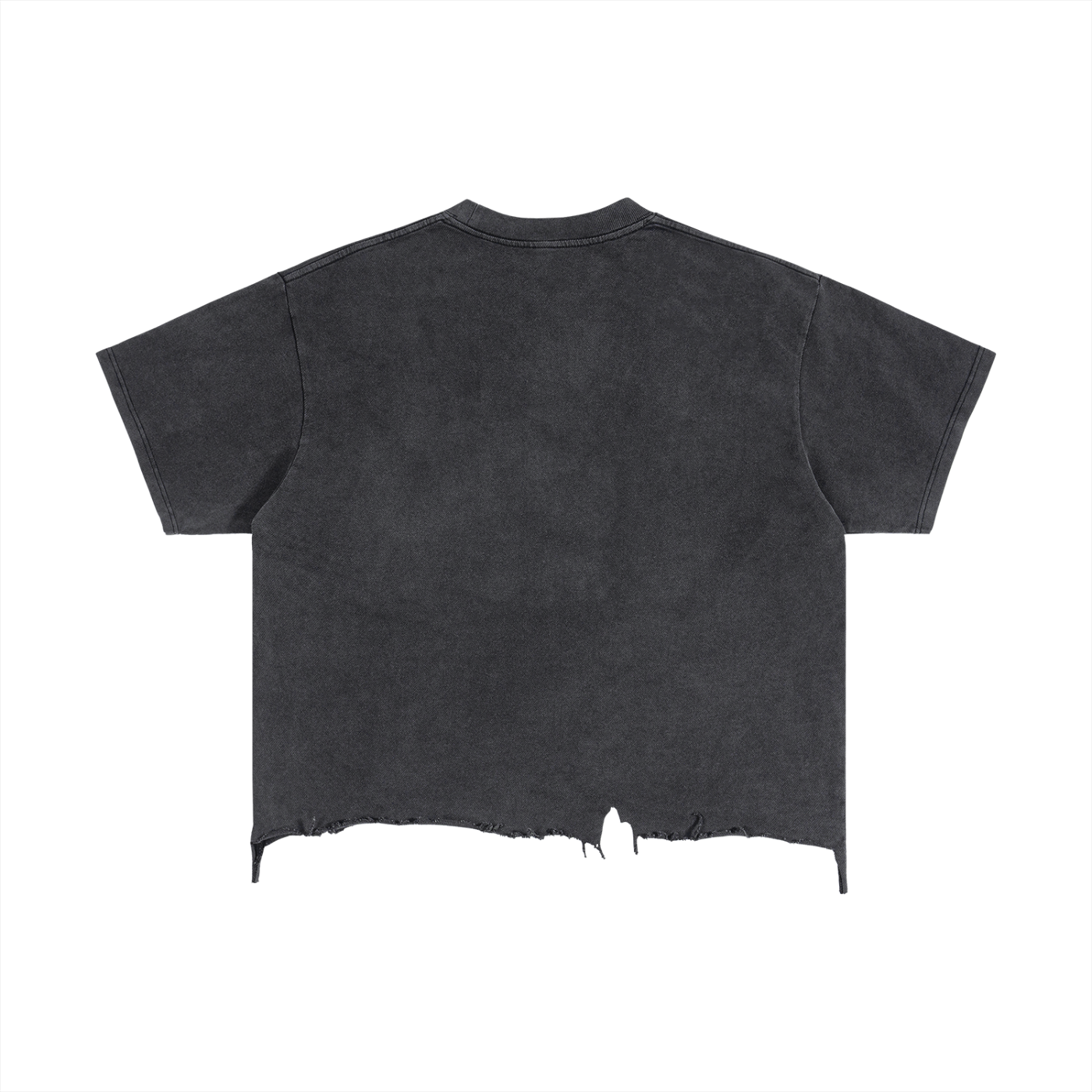 Unshakable — Distressed Hem T-Shirt